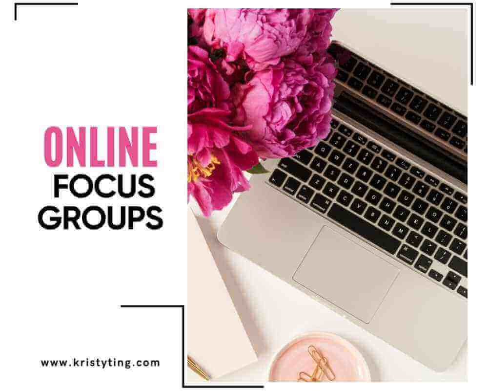 Online Focus Groups