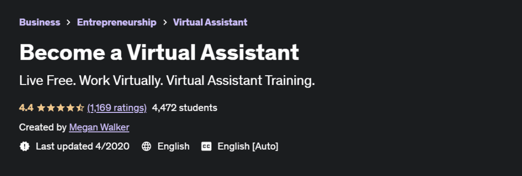 Virtual assistant online course for freelancers
