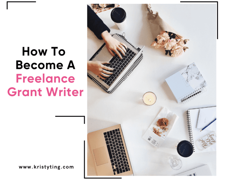 header image for how to become a freelance grant writer