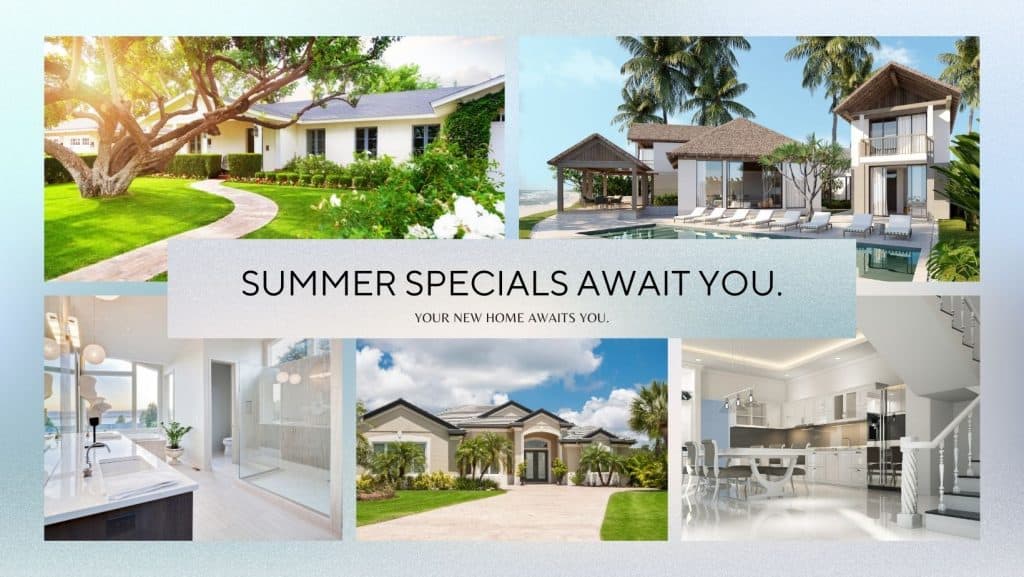 example of real estate summer sale facebook cover