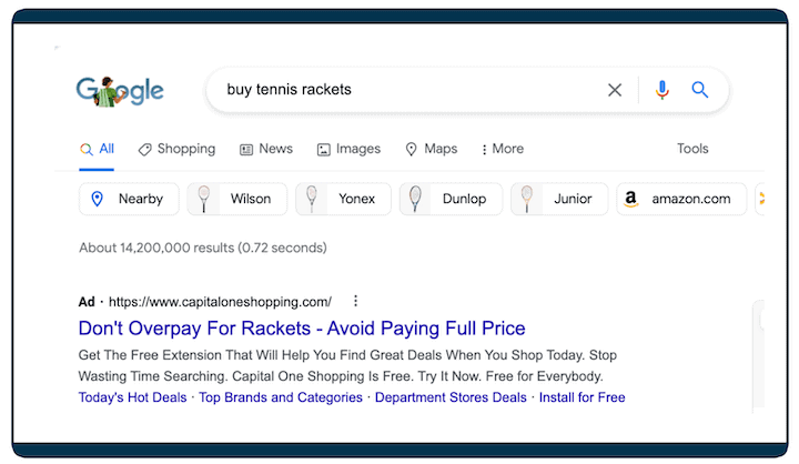 example of Google Ad
