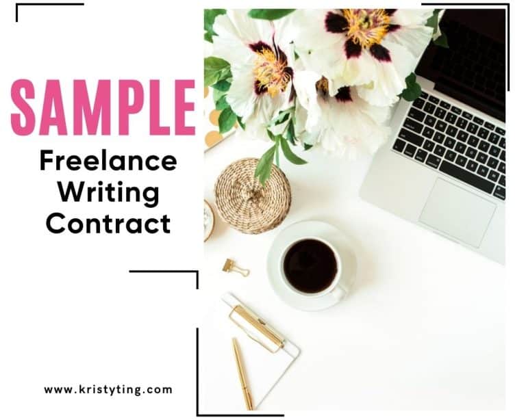 sample freelance writing contract