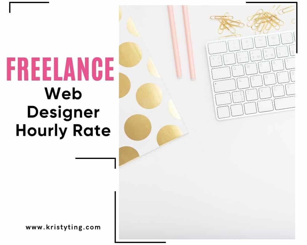 Freelance web designer hourly rate charges