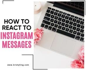How to React to Instagram Messages