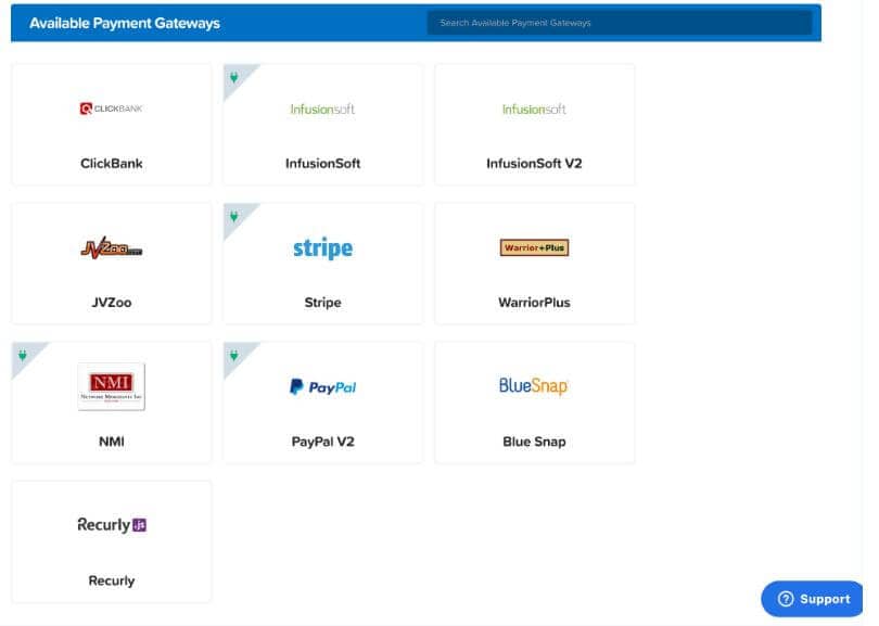 Clickfunnels payment gateway options