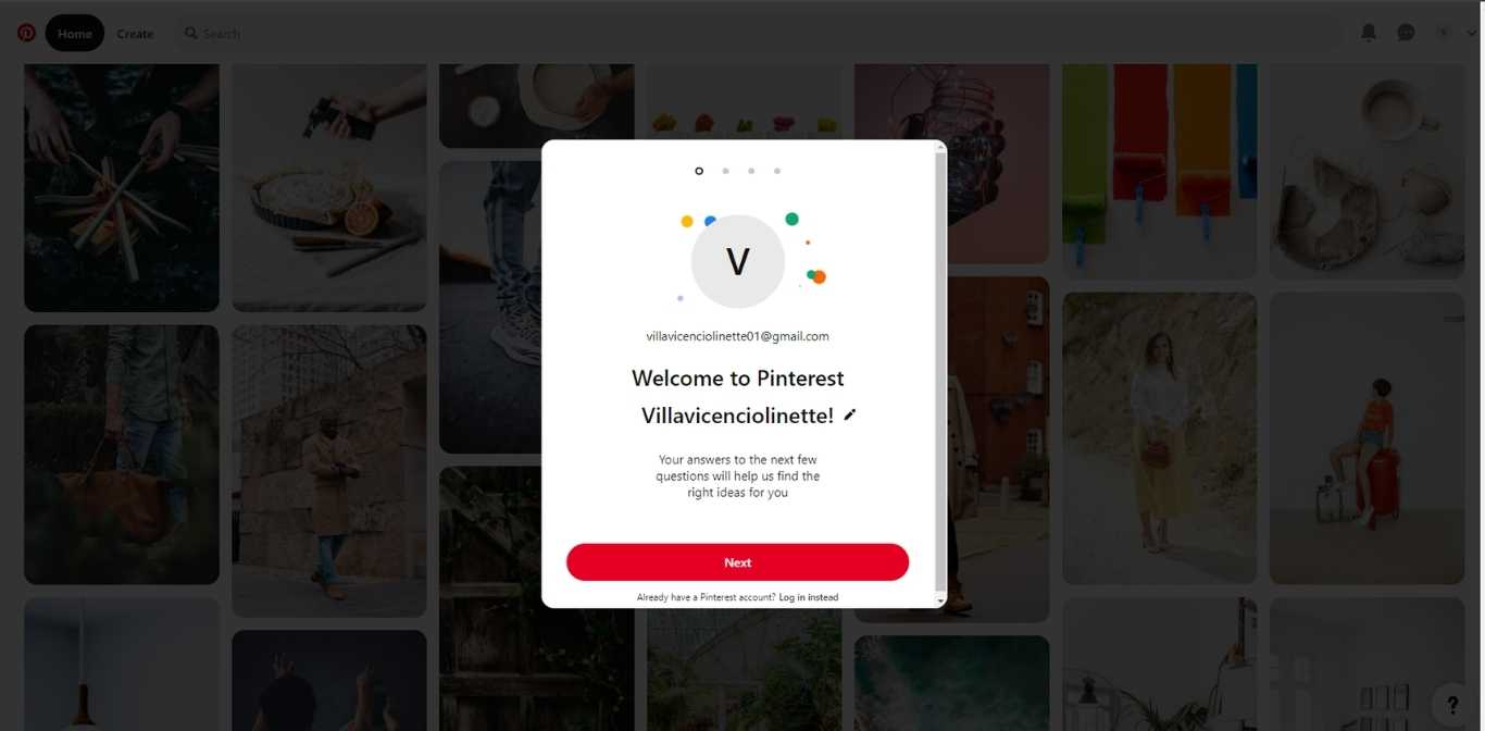 Pinterest Ideas: Pinterest welcomes new account