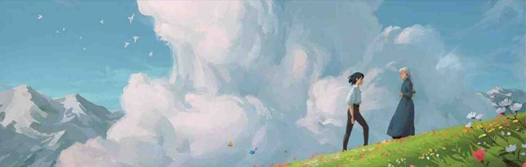 Howl’s Moving Castle facebook cover