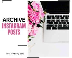 archive instagram posts