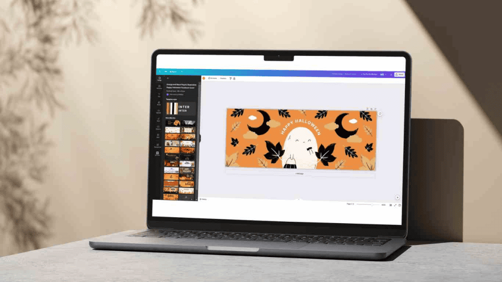 Canva halloween theme sample 