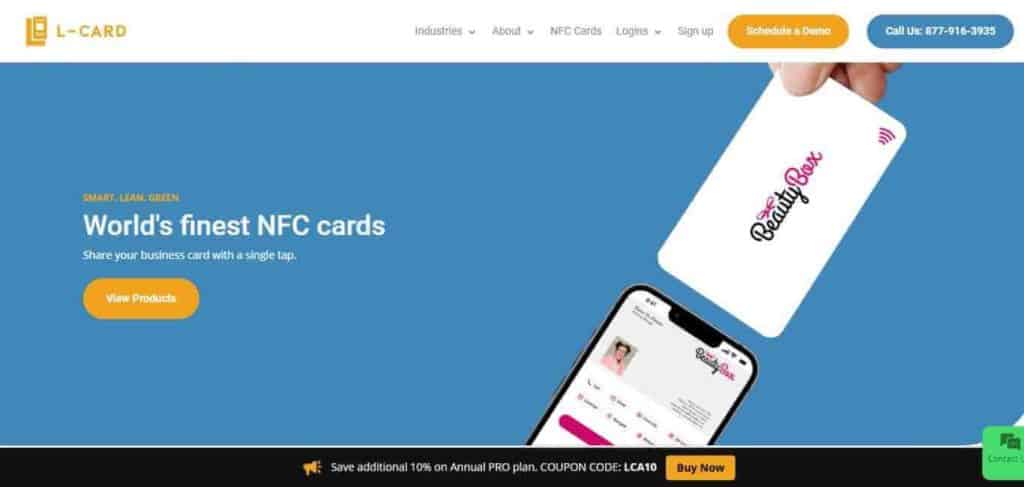 L Card website