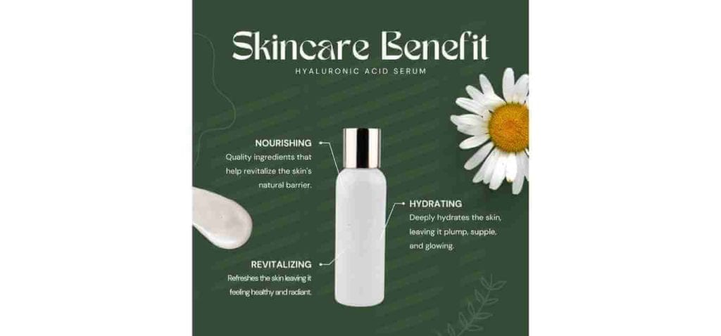 A sample of a skin care product benefit desccription