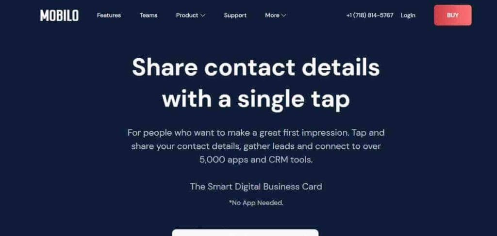 Mobilo website 