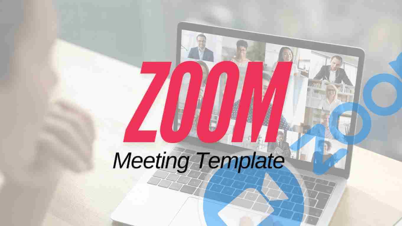 Zoom Meeting Template photo