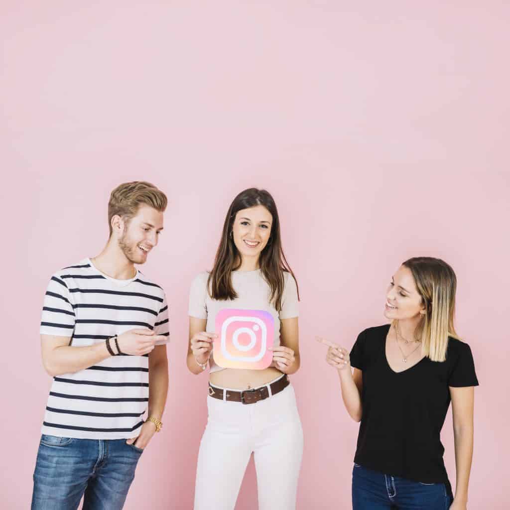 How to see mutual followers on Instagram: people checking out woman's Instagram followers