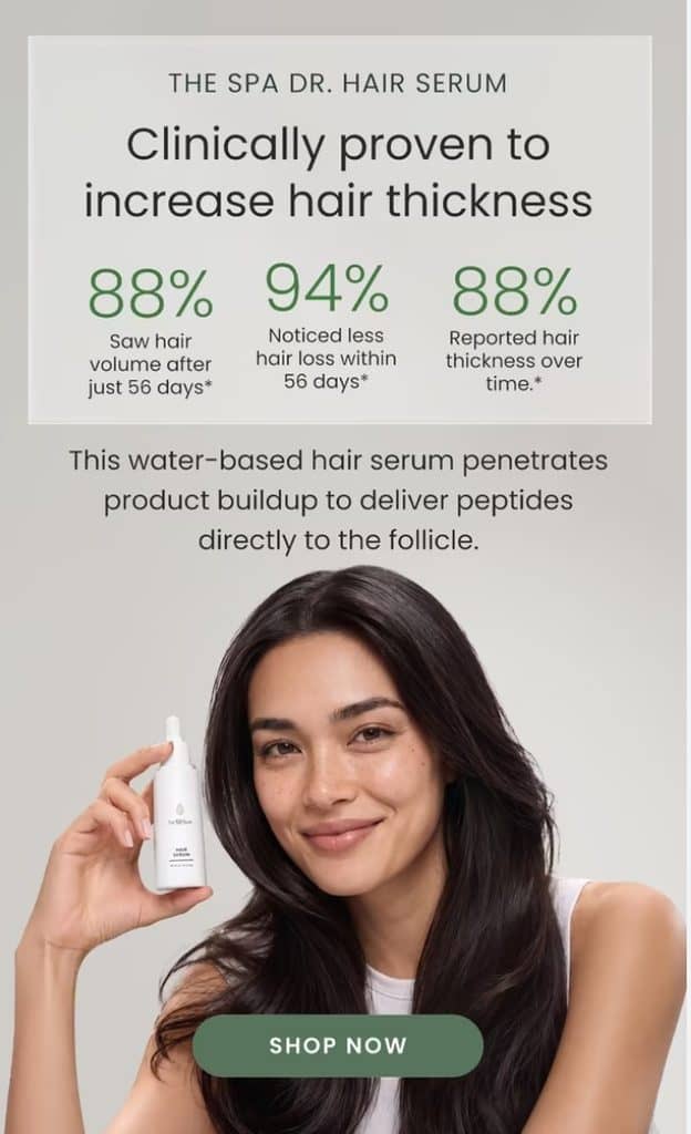 The Spa Dr's facebook ad