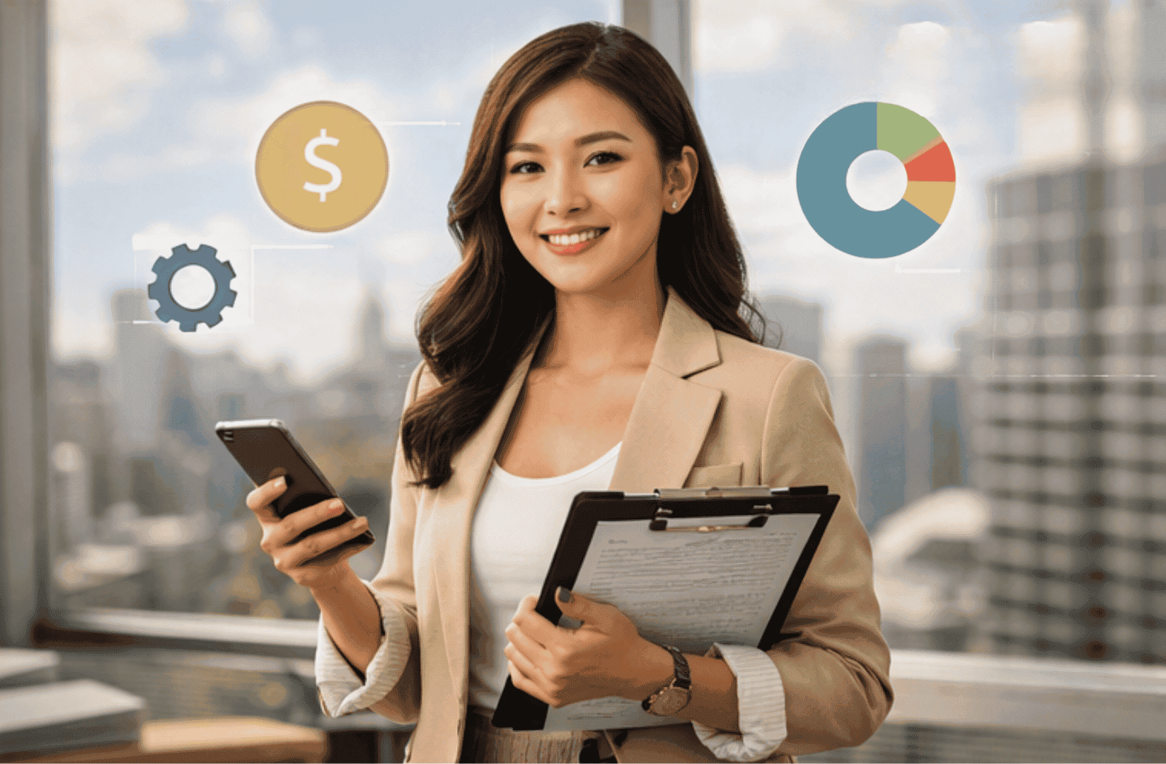 How do I become a virtual assistant? Professional Asian female freelancer providing organized business and virtual assistant support.