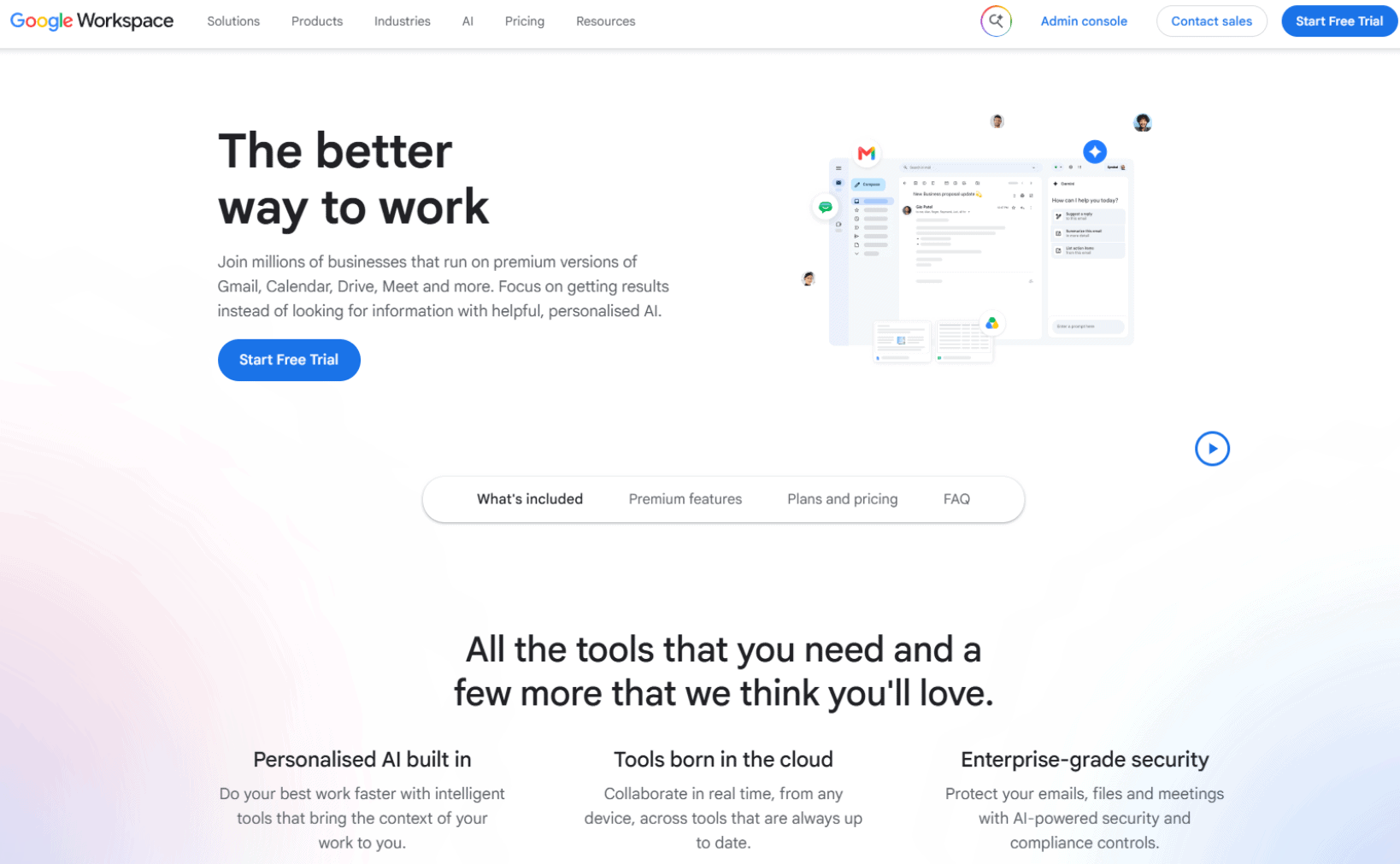 Job description of virtual assistant includes using digital tools such as Google Workspace and online collaboration software